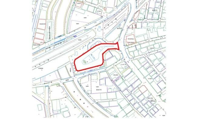 大阪シティ信用金庫寝屋川支店の活動範囲が記された地図