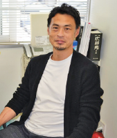 大学の研究室で