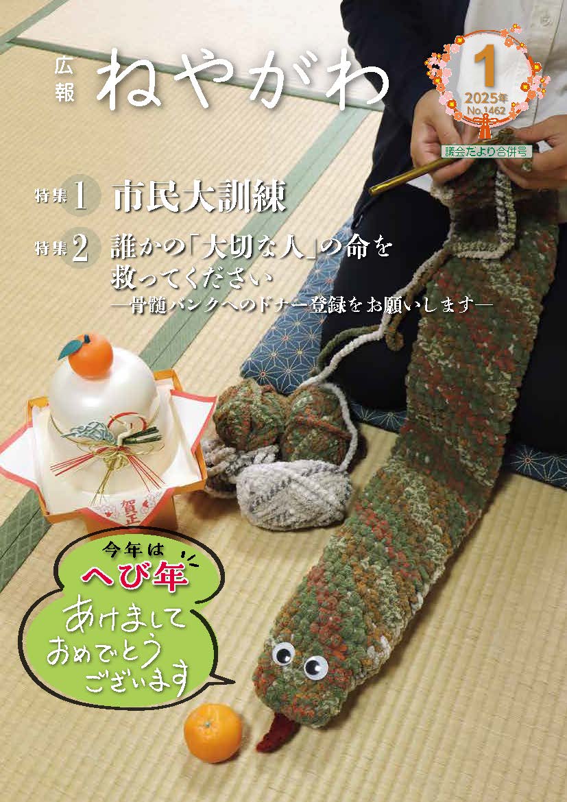 広報ねやがわ1月号表紙