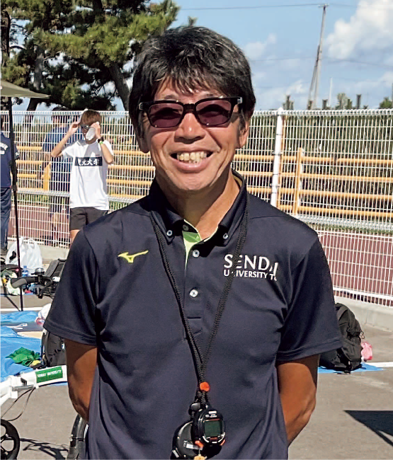 仙台大学陸上競技部コーチ 川中 敏也さん