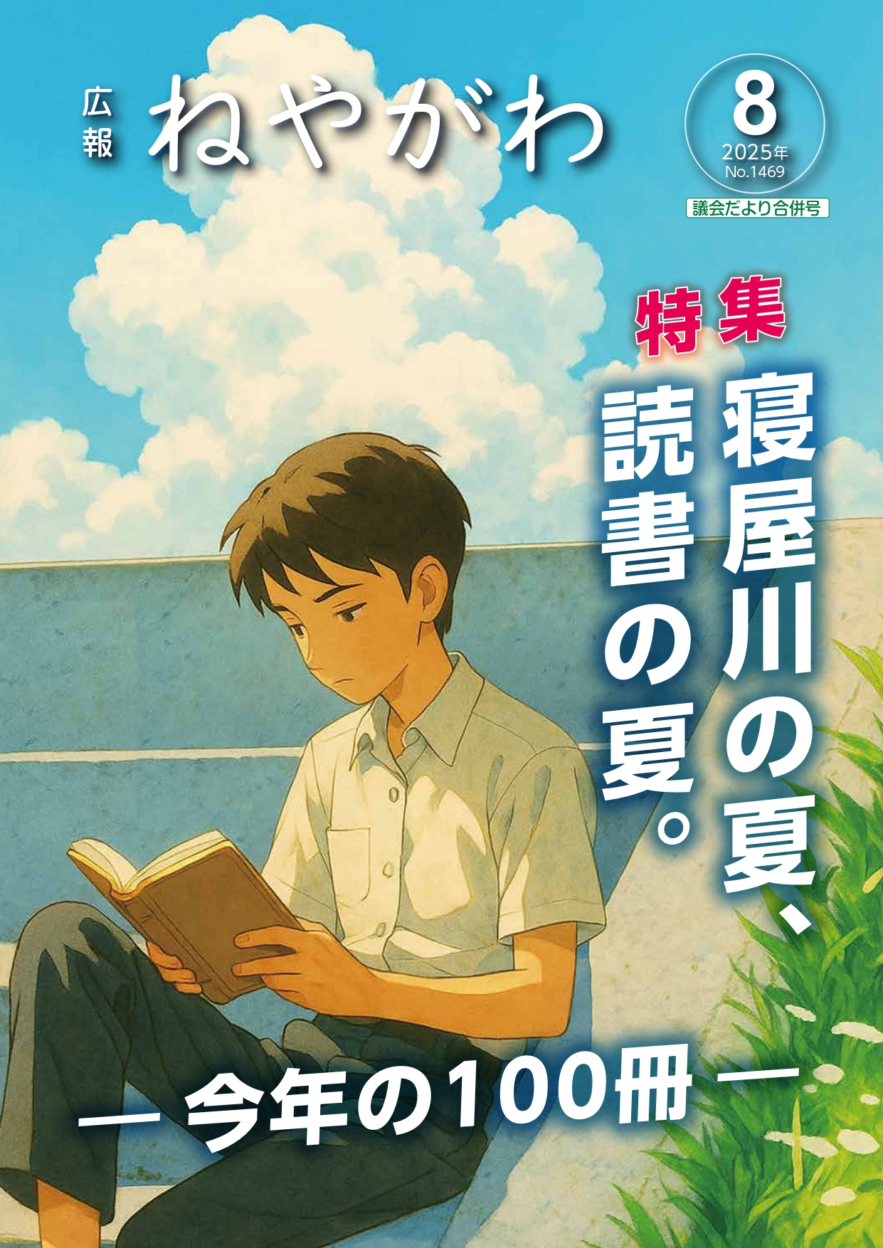 広報ねやがわ8月号表紙