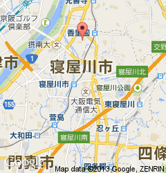 寝屋川市全体地図