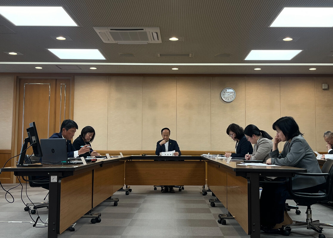 総合教育会議の様子