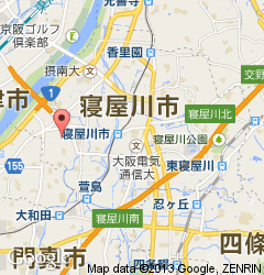 寝屋川市全体地図