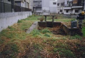 整備前の茨田樋遺跡水辺公園の写真