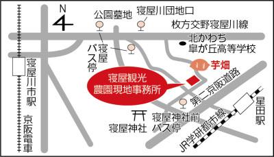 観光農園位置図