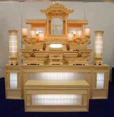 祭壇の写真