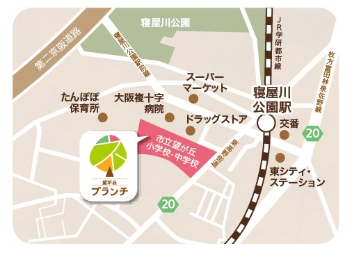 望が丘ブランチ全体地図
