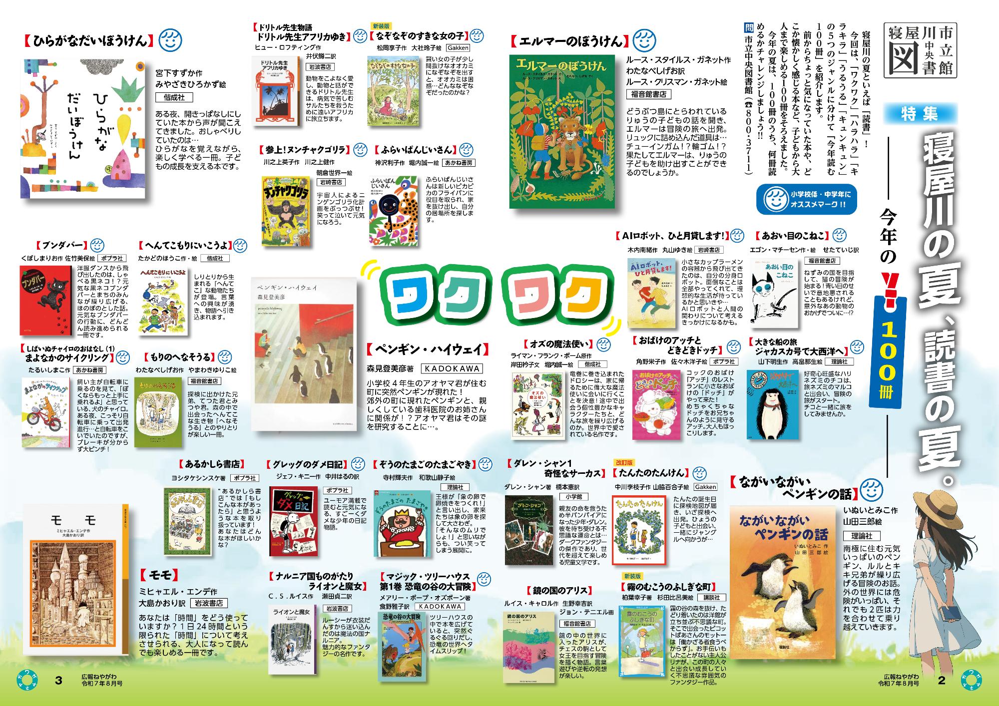 広報ねやがわ8月号2~3P