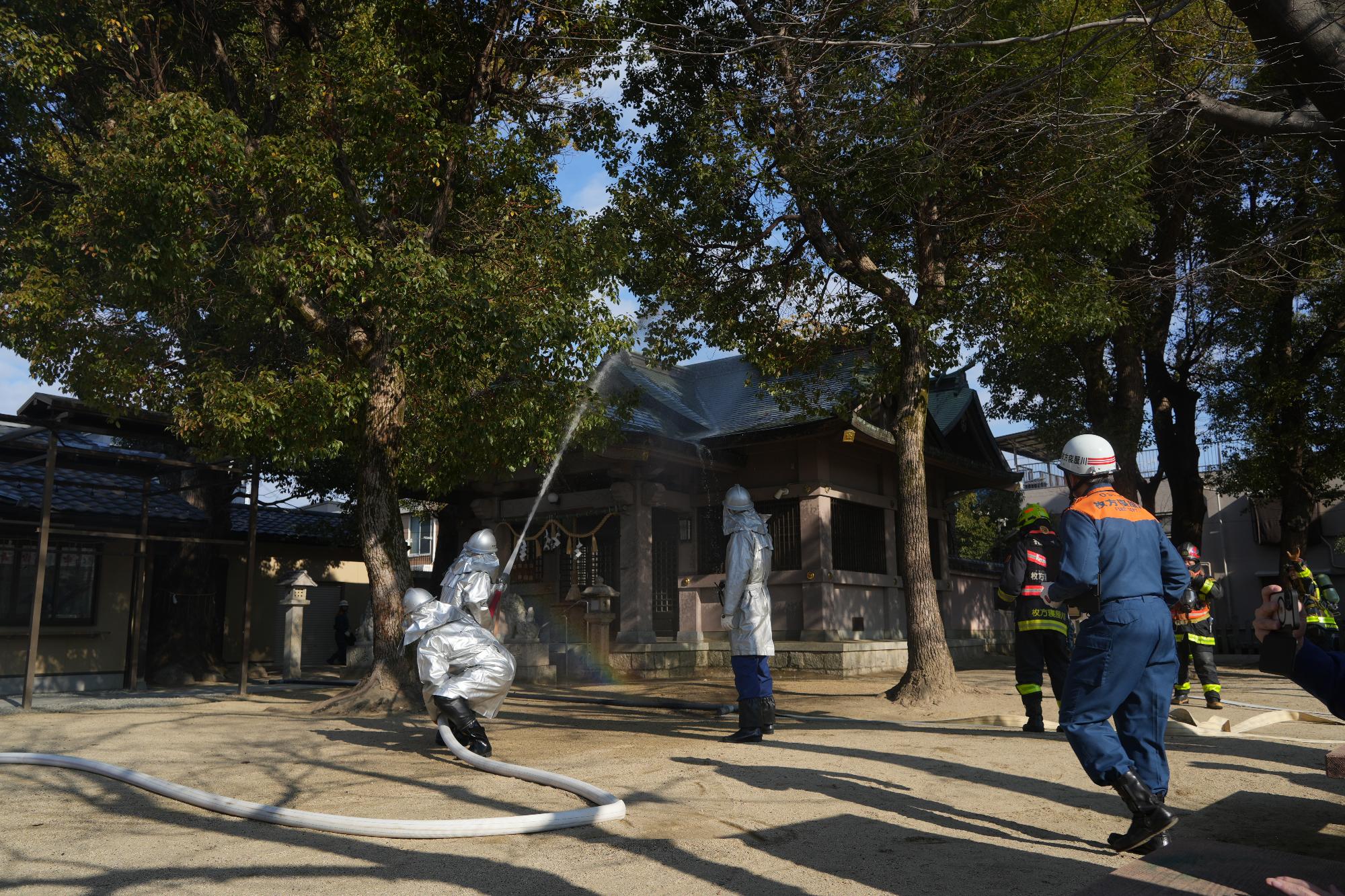 昨年度の様子（高柳神社）