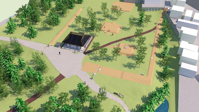 整備完成イメージ（俯瞰図）