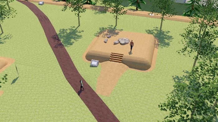 整備完成イメージ（東塔跡）