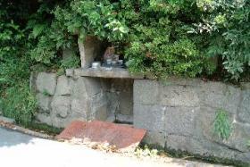 石造りの弘法井戸(打上)の写真