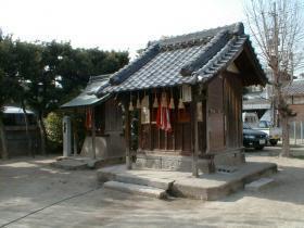 若宮神社のお社の隣に小さなお社がある写真
