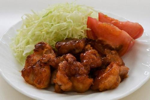 鶏肉のケチャップ和え