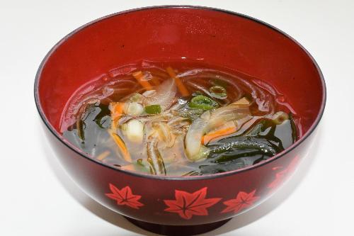 春雨のすまし汁
