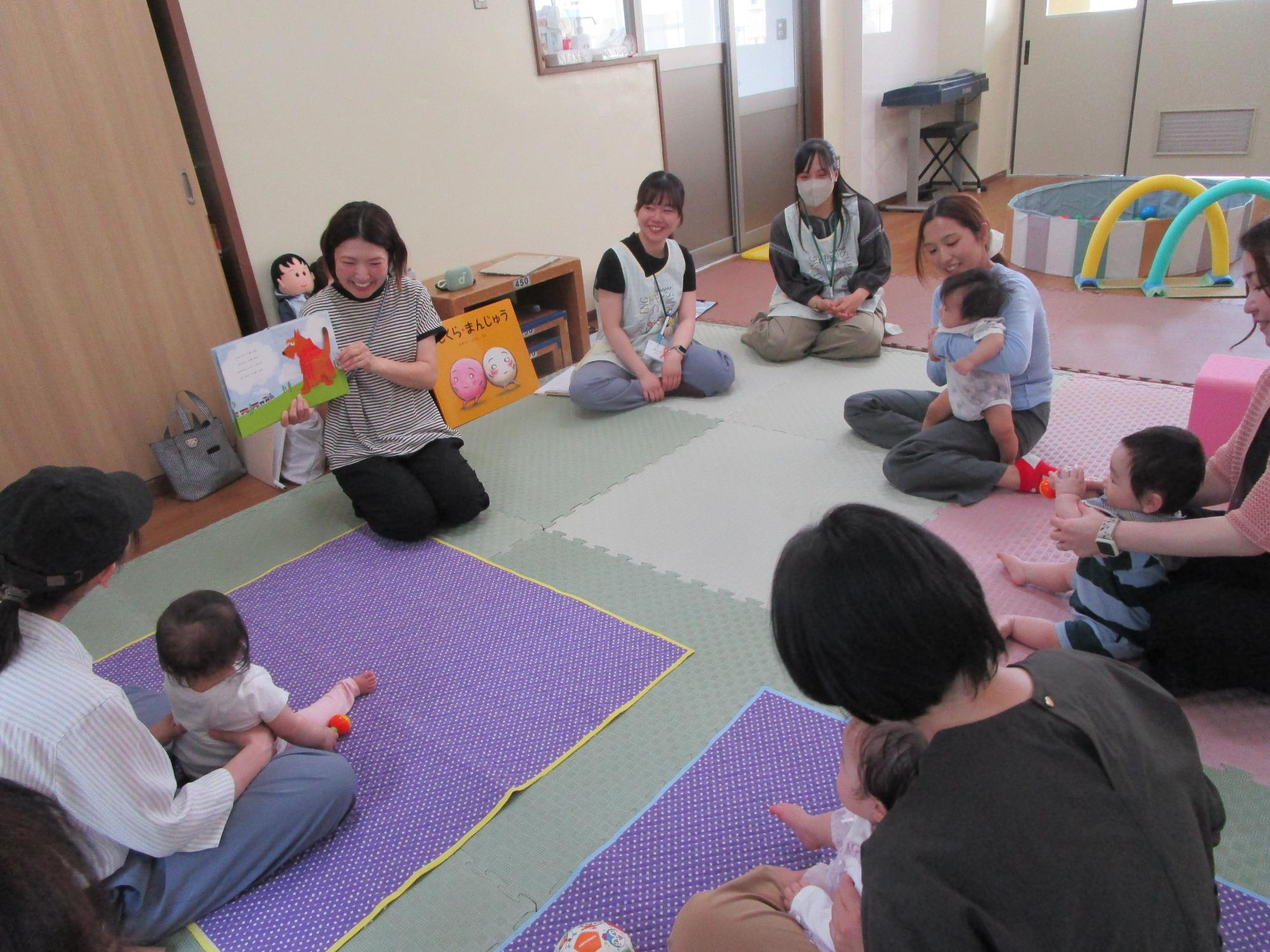 赤ちゃん教室の様子1