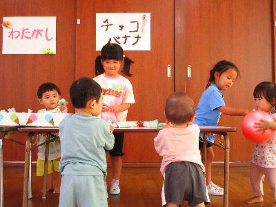 夏祭りごっこの様子3