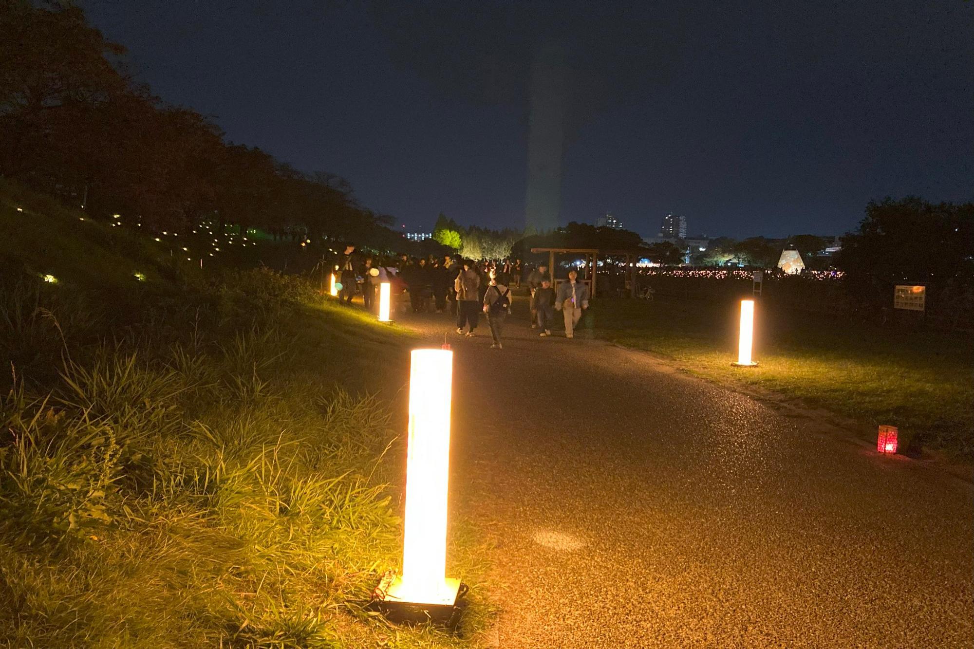 和柄ポールライト