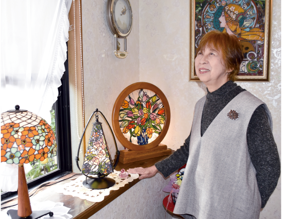 ステンドグラス作家 高居 美和子さん
