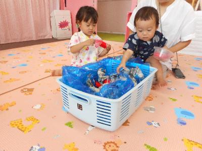 きんぎょさがしゲームの様子