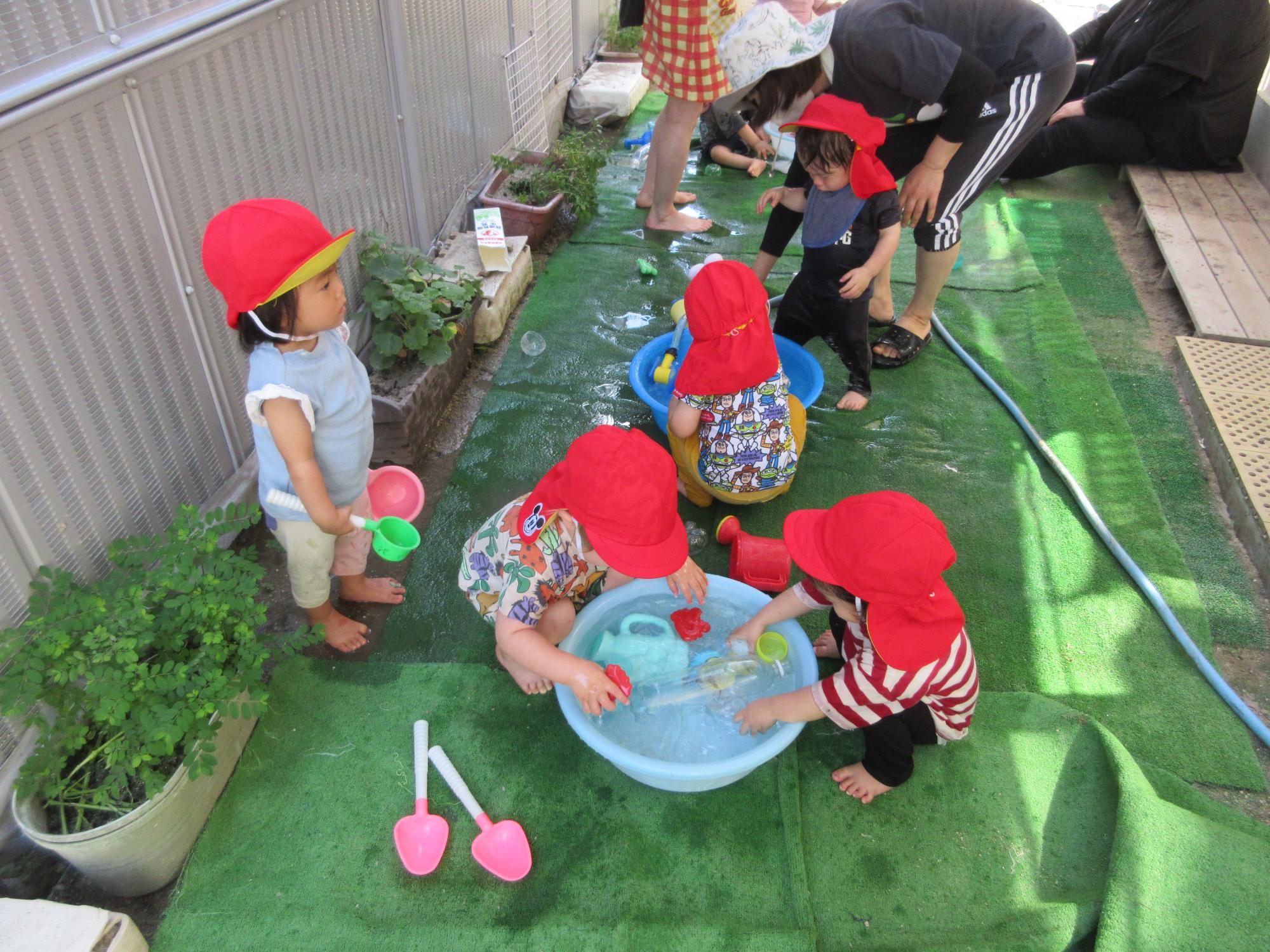 水遊び2