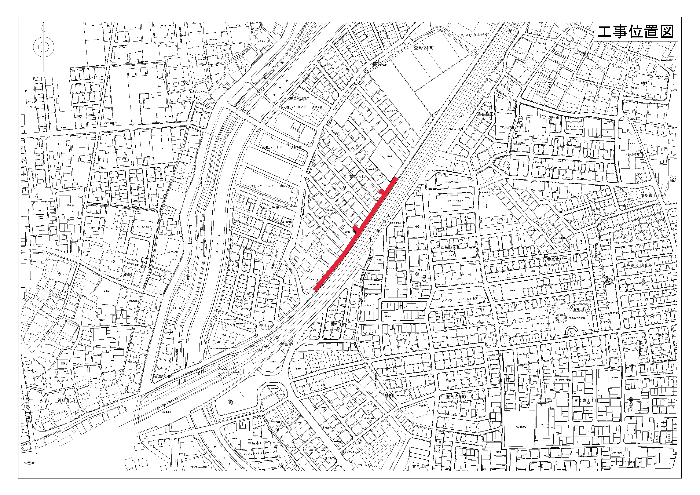 萱島信和町位置図