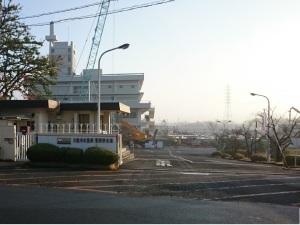大阪市豊野浄水場の正門の写真