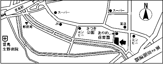 萱島まちづくりセンター周辺の地図
